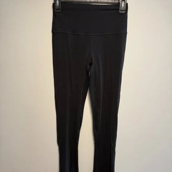 lululemon Align™ High-Rise Mini-Flare Pant Tall Black SZ6 - Picture 2 of 5